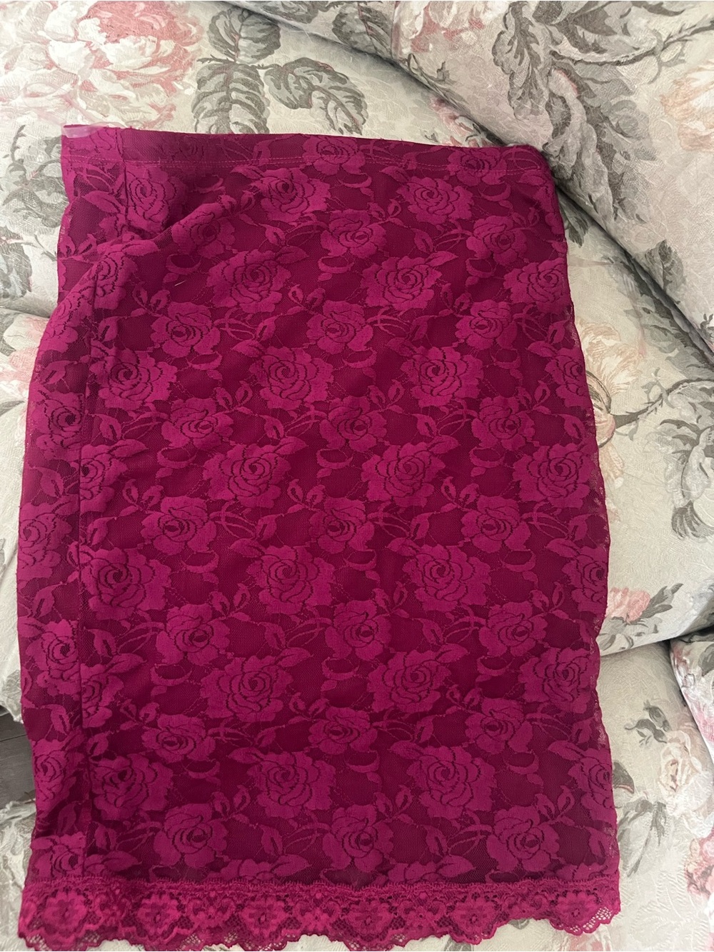 burgundy lace skirt y2k